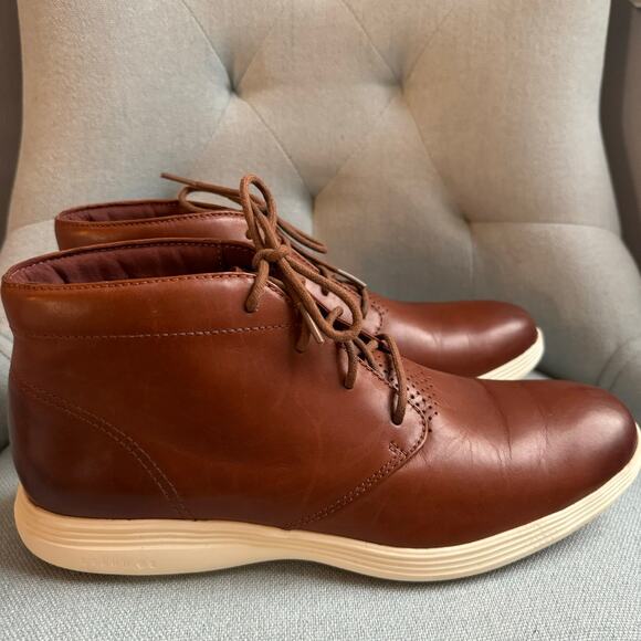 Cole Haan Men's ØriginalGrand Remastered Waterproof Chukka Boots Sz. 10 - Picture 3 of 14